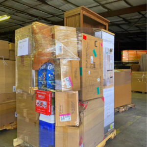 Unclaimed mail pallets Available