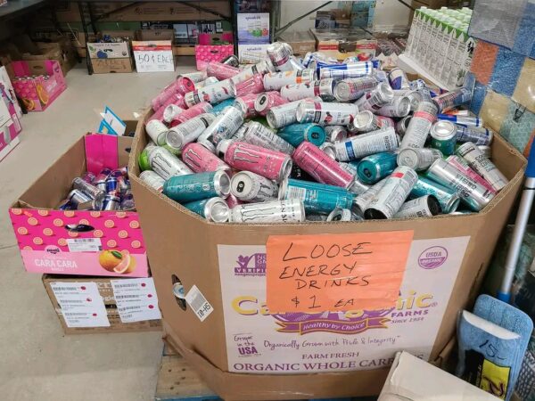 Overstock Food and beverage pallets