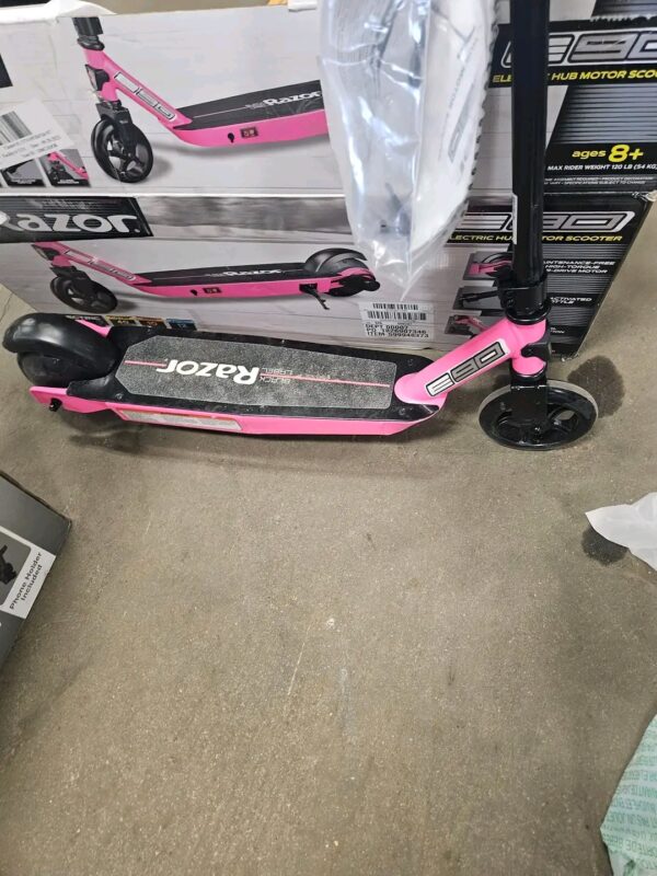 Razor Black Label E90 Electric Scooter - Pink, for Kids Ages 8+ and up to 120 lbs, up to 10 mph