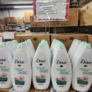 Dove brand beauty oil pallets