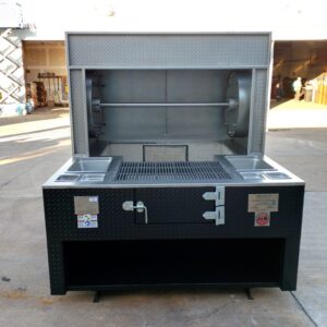 Custom Wood Fired Rotisserie