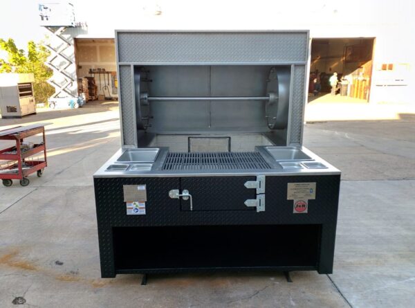 Custom Wood Fired Rotisserie