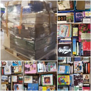 Pallet of Books, Wholesale Used Resale Mixed P/B & H/B 250 pcs
