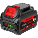 Jialitt DCB606 DCB609 9.6Ah Replacement for 20V/60V MAX Battery, Compatible with 120V DCB606-2 DCB609 DCB612 DCB205 DCB200 Cordless Power Tools Lithium-Ion Batteries and Chargers